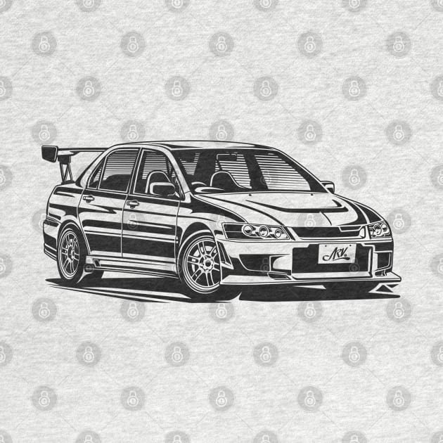 EUROBEAT INTENSIFIES - LANCER EVO CT9A full-body version by ARVwerks